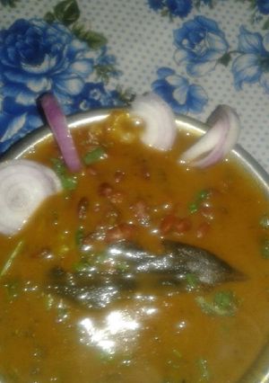 A picture of Rajma sabjee.
