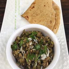 A picture of French Beans subzi.