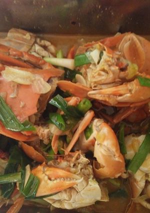 Foto resep Kepiting kuah saos campur