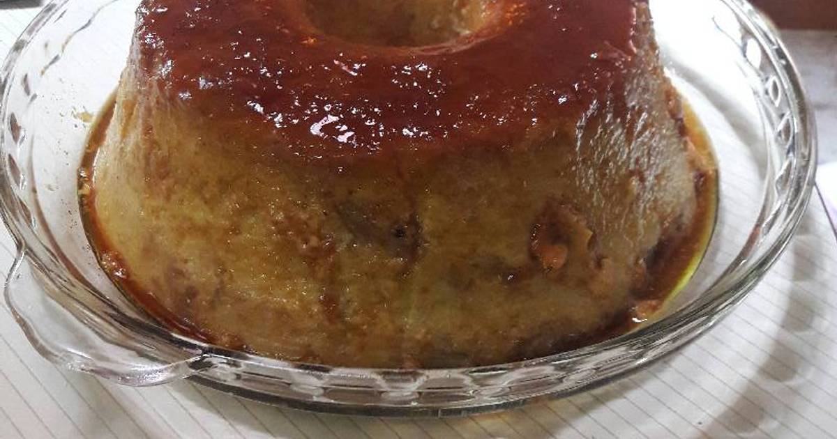 Budín de pan con banana Receta de Cintia Giraudo Cookpad