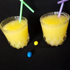 A picture of Cashew Orange juice.