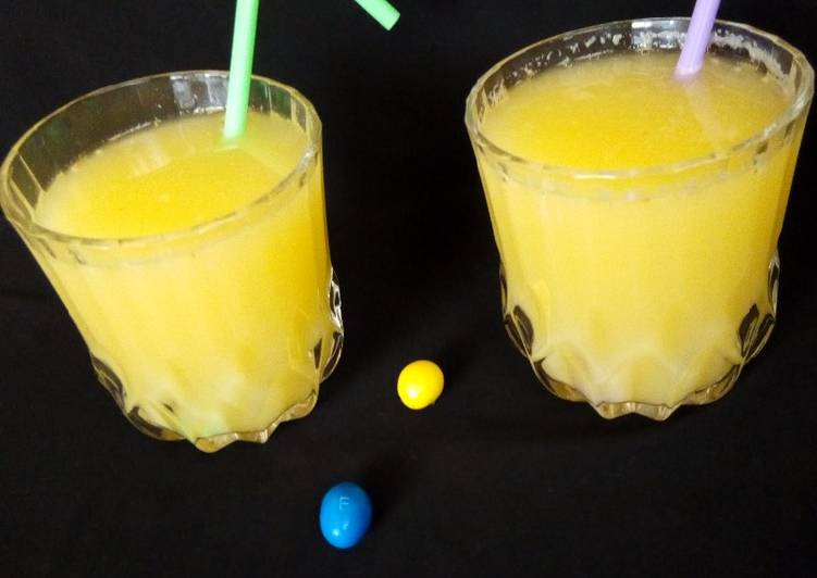 Easiest Way to Prepare Ultimate Cashew Orange juice