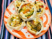 Una foto de canastitas de zucchini