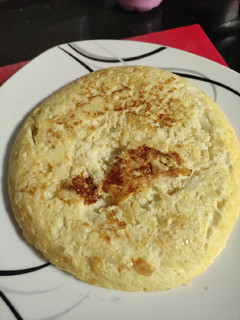 Una foto de Tortilla de coliflor