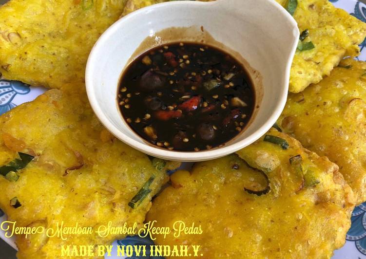 Resep Tempe Mendoan Sambel Kecap Anti Gagal