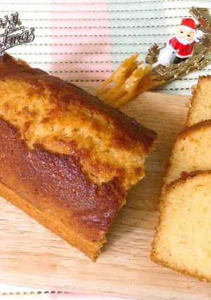 Hình của món Bánh bông lan bơ (butter cake).