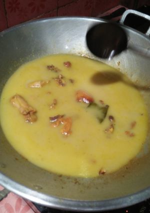Foto resep Ayam bumbu kuning