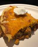 Baked Turkey 🦃 Enchilada Pie 🥧