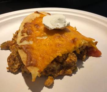 Fast Cooking Methods Baked Turkey  Enchilada Pie  Home Style