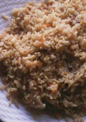 A picture of Brown rice.