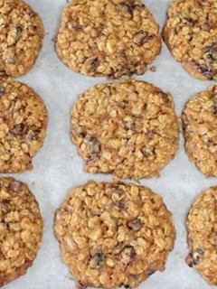 صورة لوصفة كوكيز الشوفان الصحي 🍪