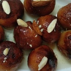 A picture of Paneer Gulab Jamun.