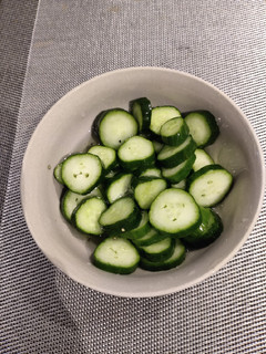 A picture of Sweet and Sour Cucumber.