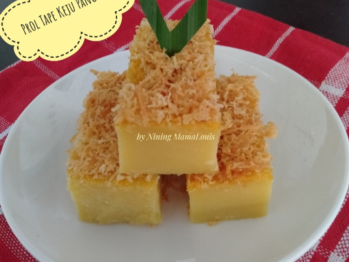 Resep Prol Tape Keju Panggang Kekinian