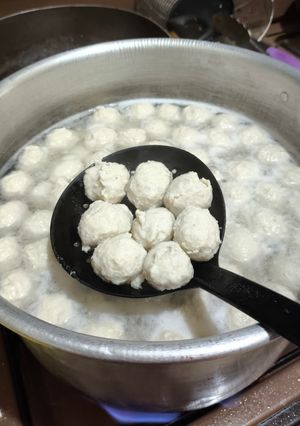 Foto resep Bakso daging ayam dan daging sapi bisa utk mpasi