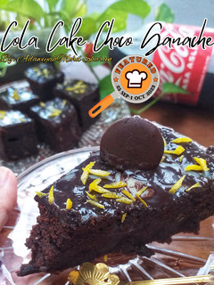 Gambar Cola Cake with Choco Ganache