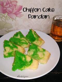 Foto resep 120. Chiffon Cake Pandan