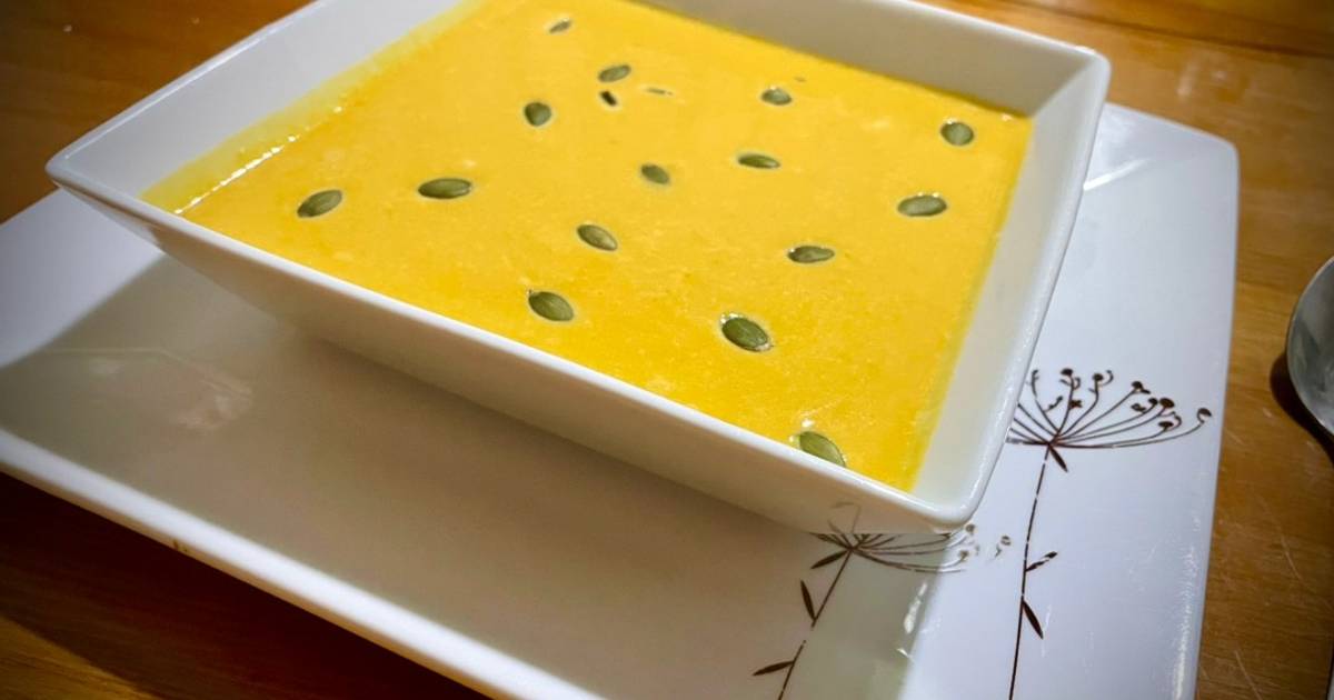 Crema De Zapallo 🎃 Al Curry Receta De Patricia Quiroga Newbery Cookpad 9843