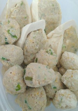 Foto resep Bakso Ayam Sayur Mpasi BLW 7+