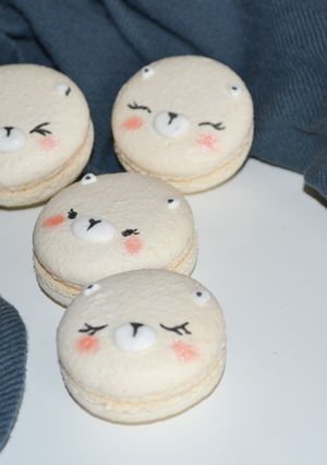 Une photo de Macarons ourson