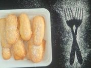 A picture of egg white biscuit
