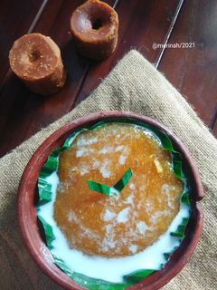 Foto resep Bubur singkong gula merah