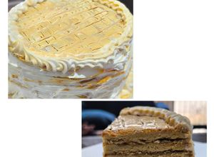 Una foto de Torta chilena