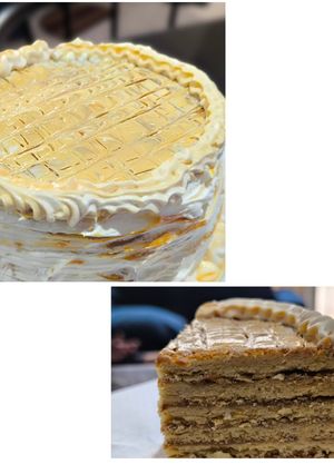 Una foto de Torta chilena