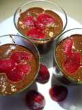 Mousse de chocolate con fresa