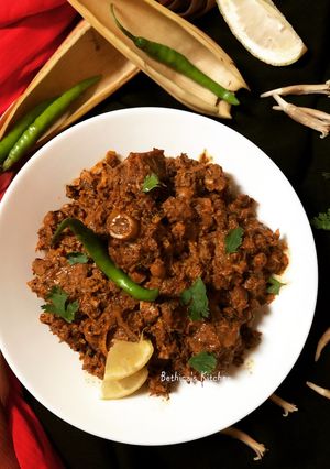 A picture of Mocha Mangsho.