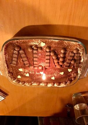 Φωτογραφία της συνταγής Τούρτα Tiramisù με βάση παντεσπάνι