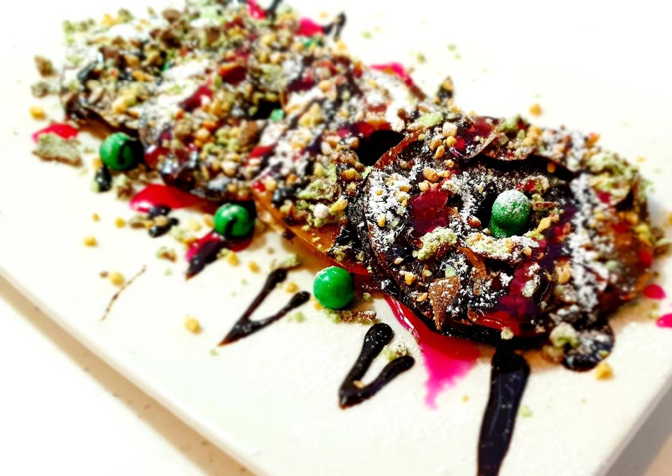 Recipe of Favorite Phyllo Chocolate Doughnuts #SahDessert