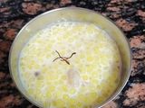 Kesar Sabudana Kheer