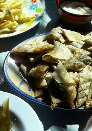 صورة لوصفة شاورما بدجاج على طريقتي