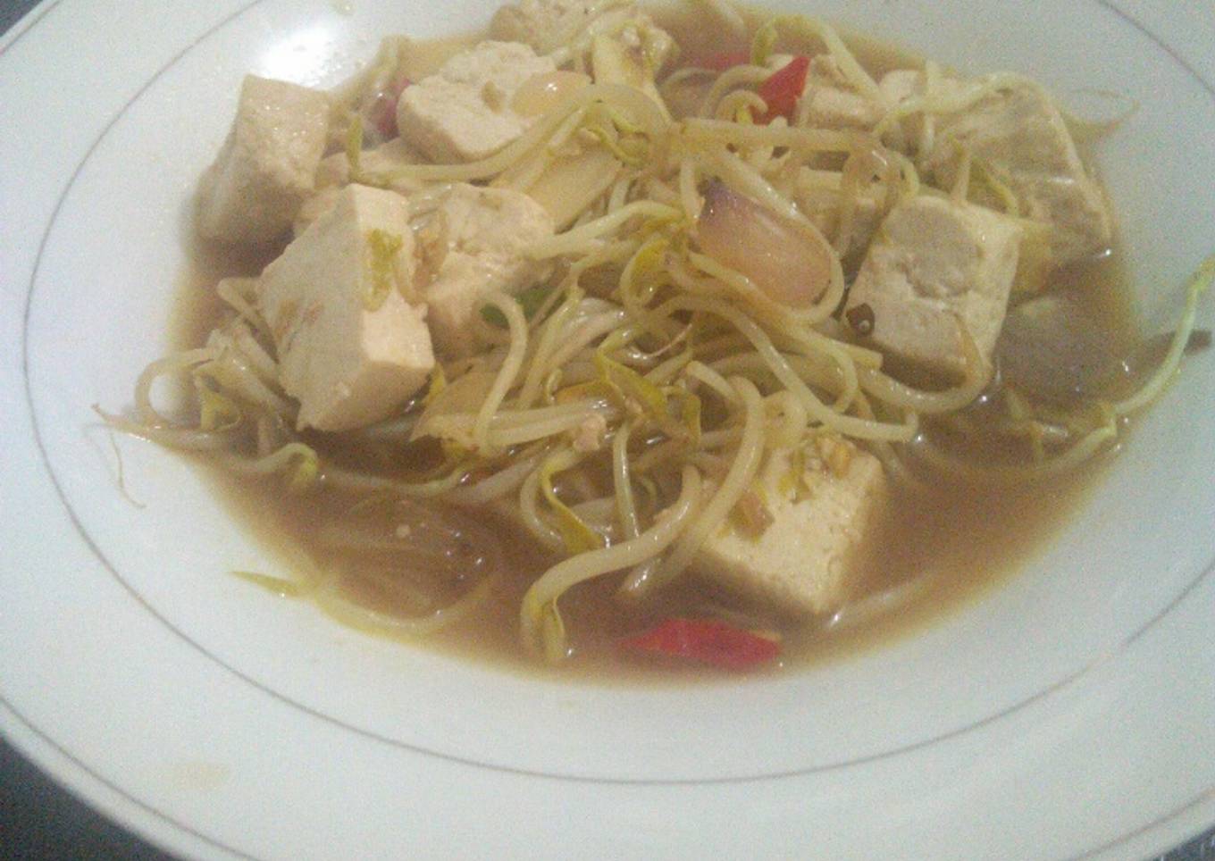 Tumis Tahu Toge