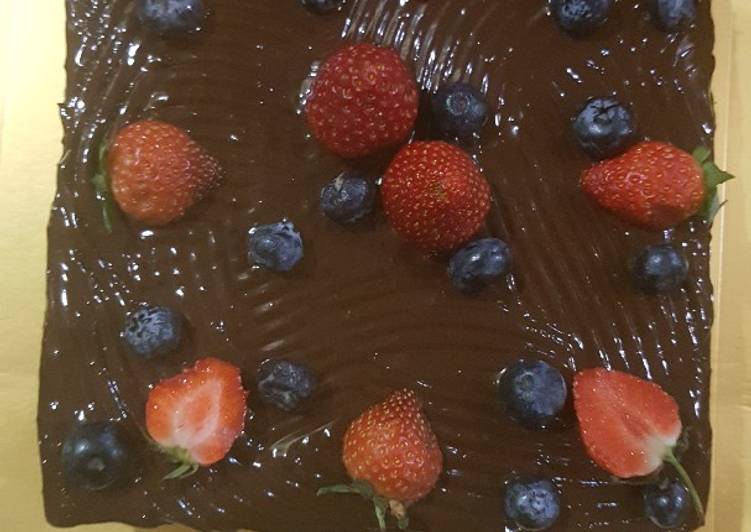 Resep Coco ganache untuk filling kue coklat #keto, Sempurna