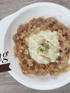 Foto resep MPASI 12m Daging Sapi Saus Apel