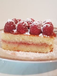 صورة لوصفة كيك التوت البري