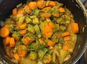 Une photo de carottes cumin
