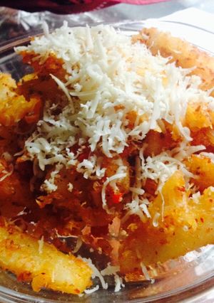Foto resep Chili chess Garlic Casava