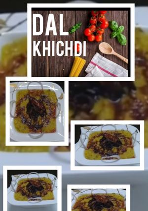 दाल खिचड़ी (dal khichdi recipe in Hindi) रेसिपी मुख्य फोटो