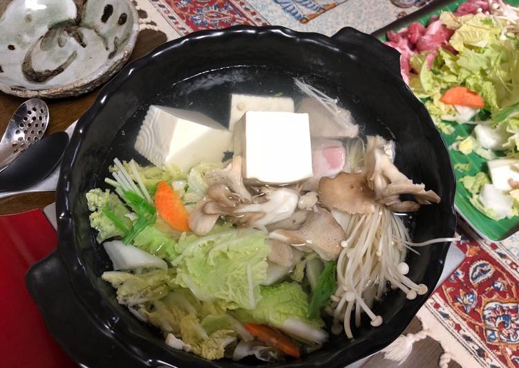 Recipe of Appetizing Let’s Japanese Pot Party