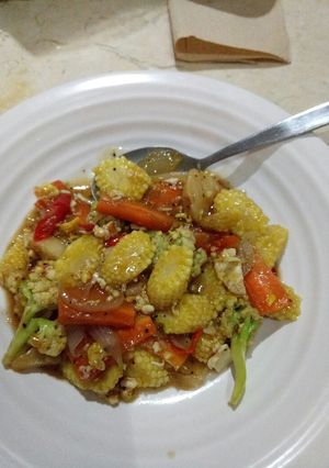 Foto resep Capcay Lada Hitam