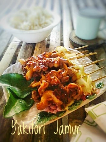 Cara Mudah Membuat Resep Yakitori Jamur yang Menggugah Selera Anti Ribet, Lezat Sekali
