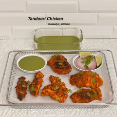 Tandoori Chicken in Oven - Authentic Recipe A picture of Tandoori Chicken in Oven - Authentic Recipe.
