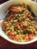 Ensalada de garbanzos