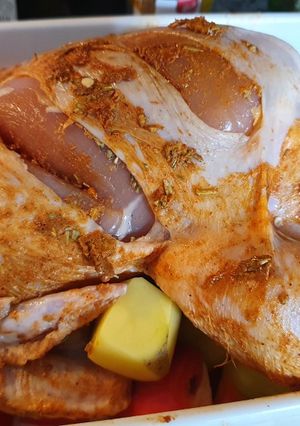 Brathähnchen langsam kochen Rezepthauptbild