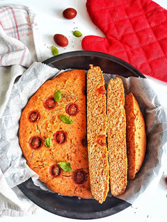 Una foto de 🍕FOCACCIA SABOR PIZZA🍕