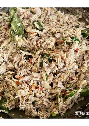 Foto resep Tongkol Suwir Cabai Hijau Pedas
