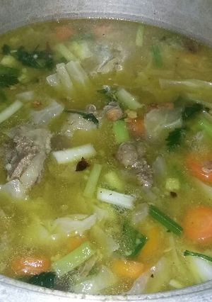 Foto resep SOP janda